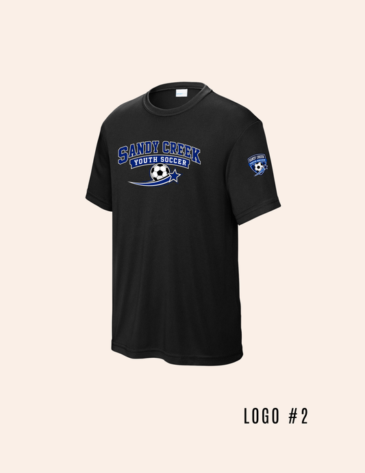 Sandy Creek Youth Soccer Poly Tee