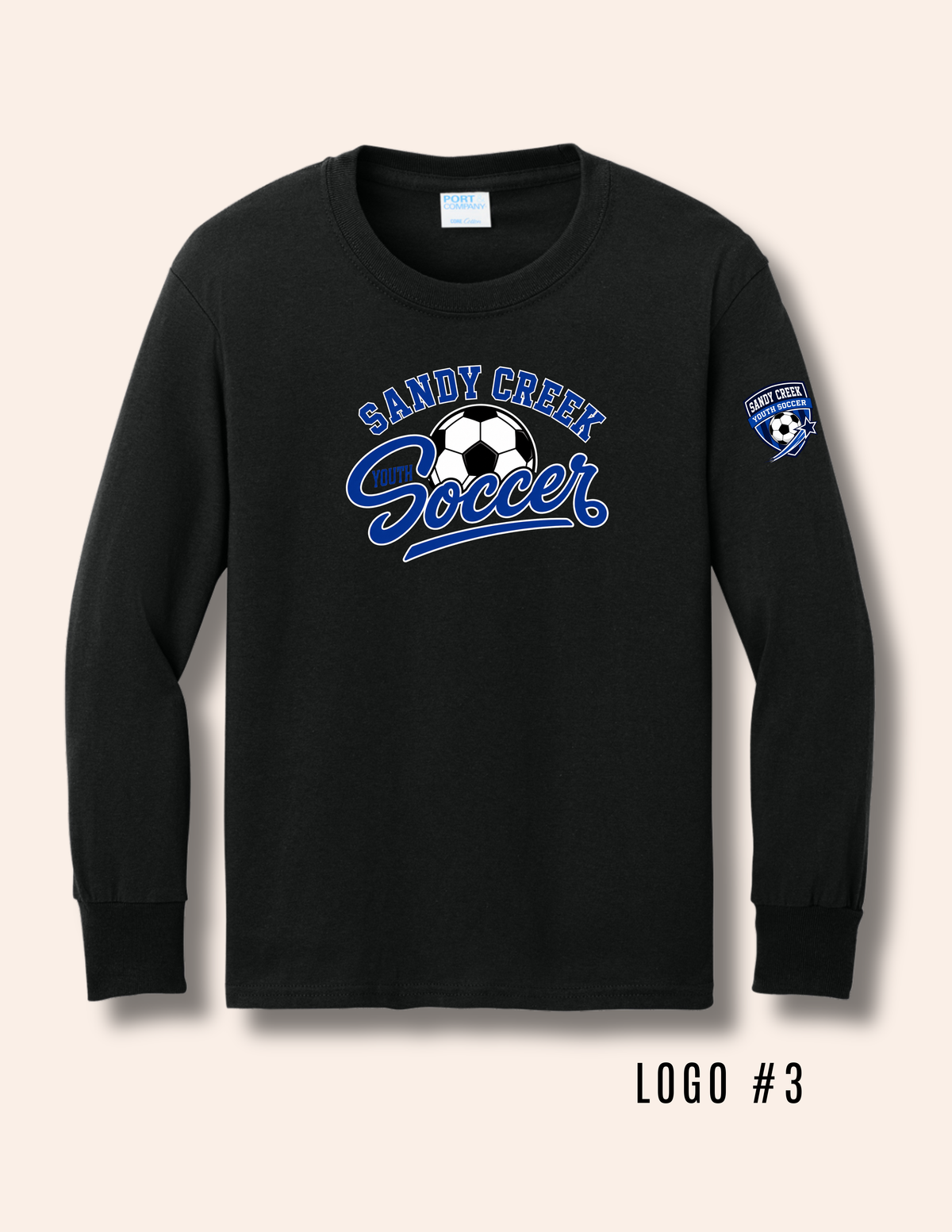 Sandy Creek Youth Soccer Cotton Long Sleeve