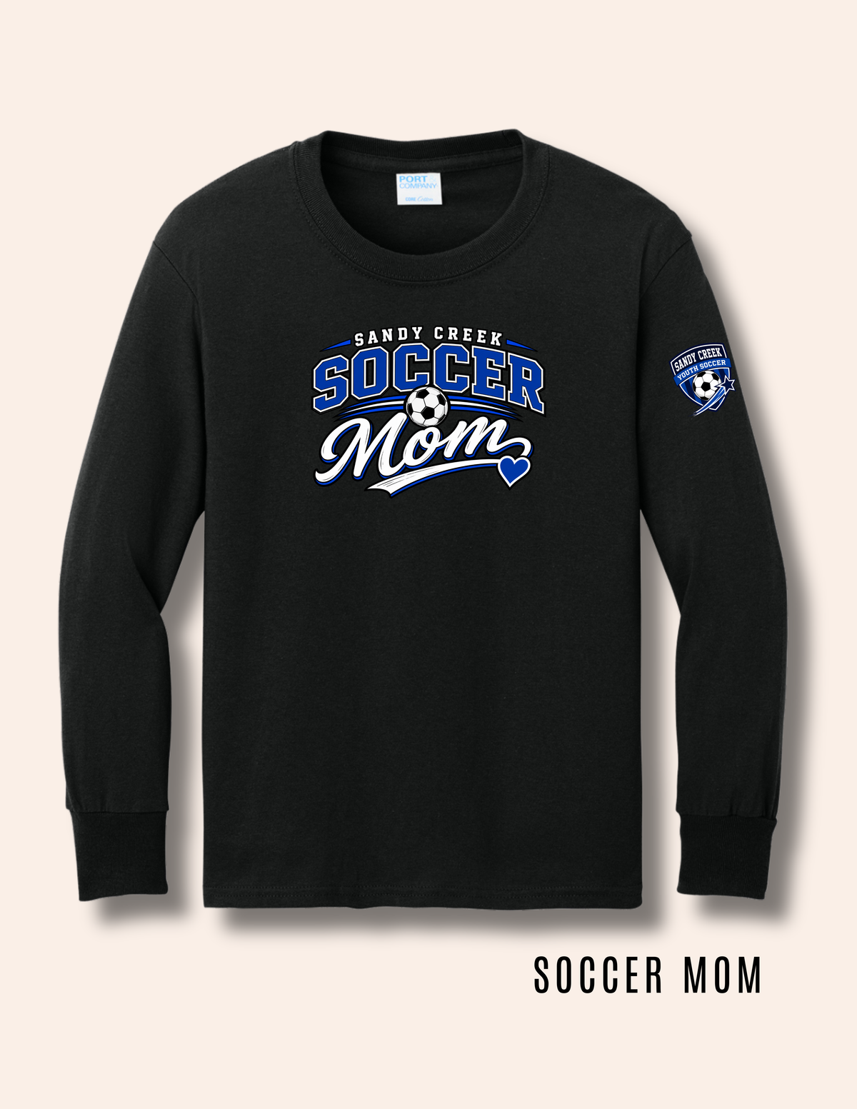 Sandy Creek Youth Soccer Cotton Long Sleeve