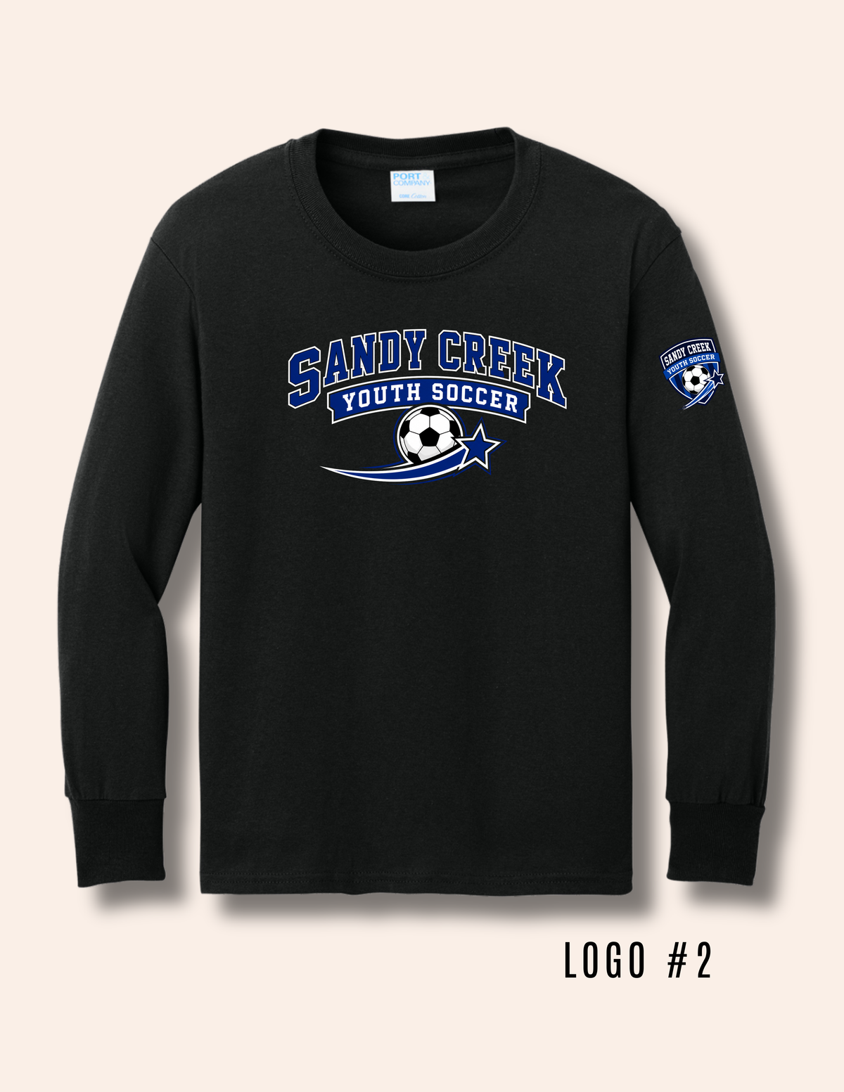 Sandy Creek Youth Soccer Cotton Long Sleeve