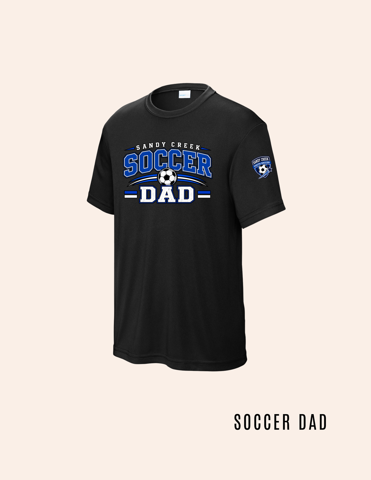 Sandy Creek Youth Soccer Poly Tee