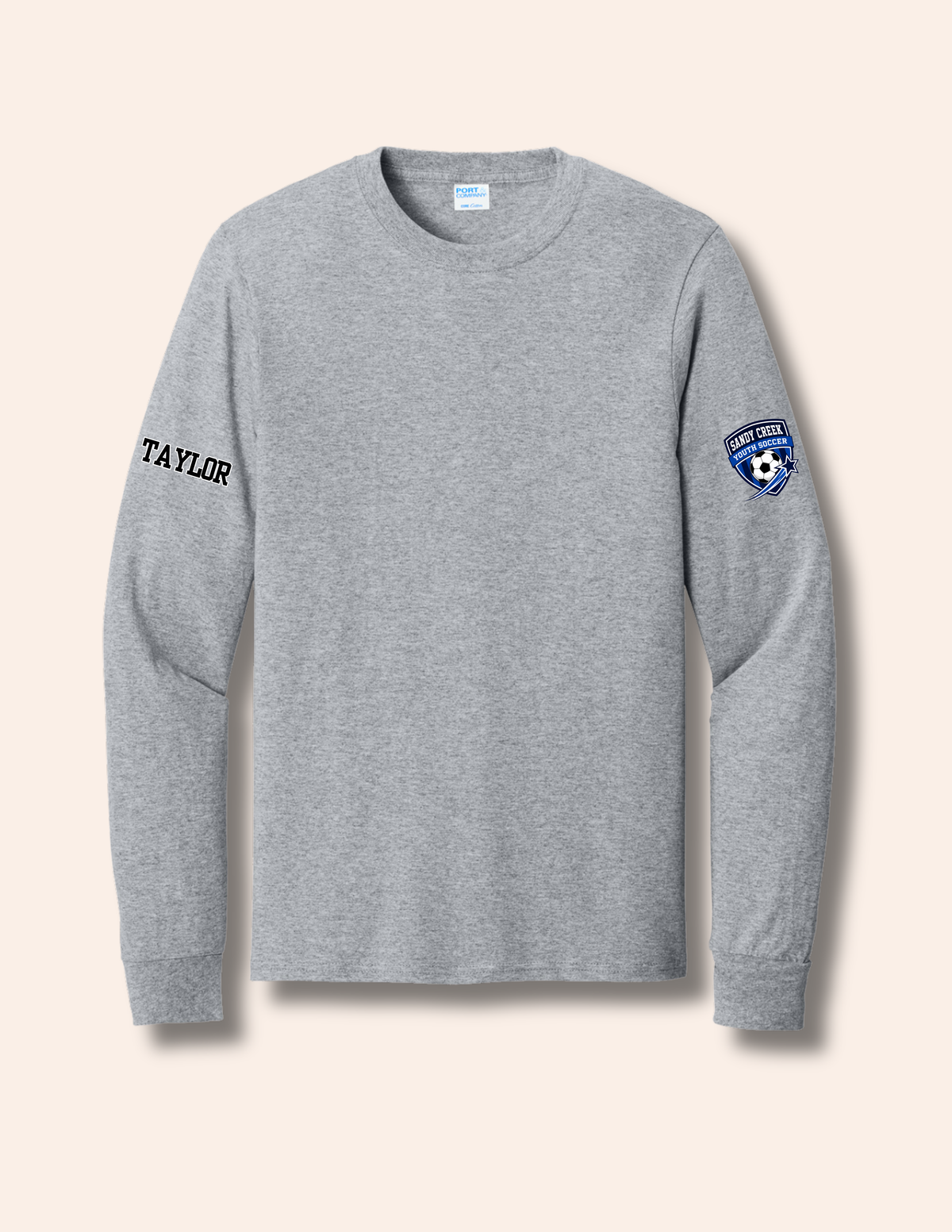 Sandy Creek Youth Soccer Cotton Long Sleeve