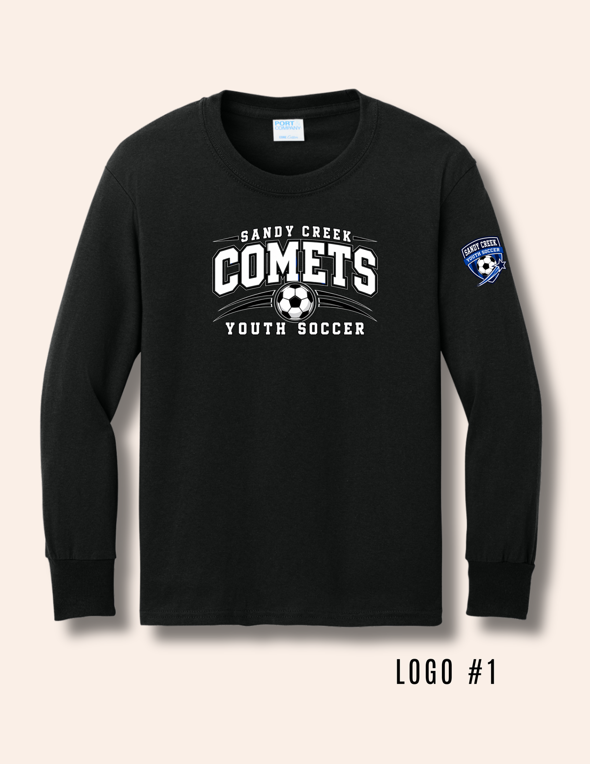 Sandy Creek Youth Soccer Cotton Long Sleeve