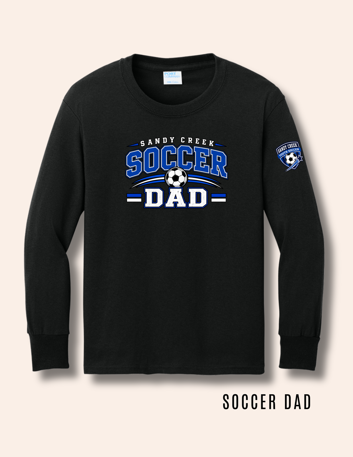 Sandy Creek Youth Soccer Cotton Long Sleeve