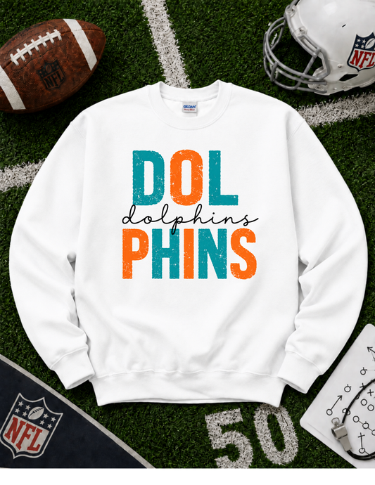 Dolphins Stacked