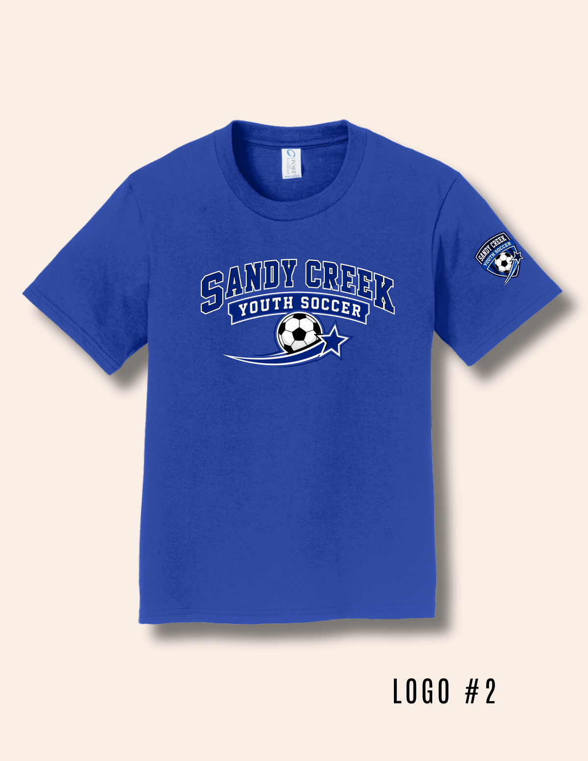 Sandy Creek Youth Soccer Cotton Tee