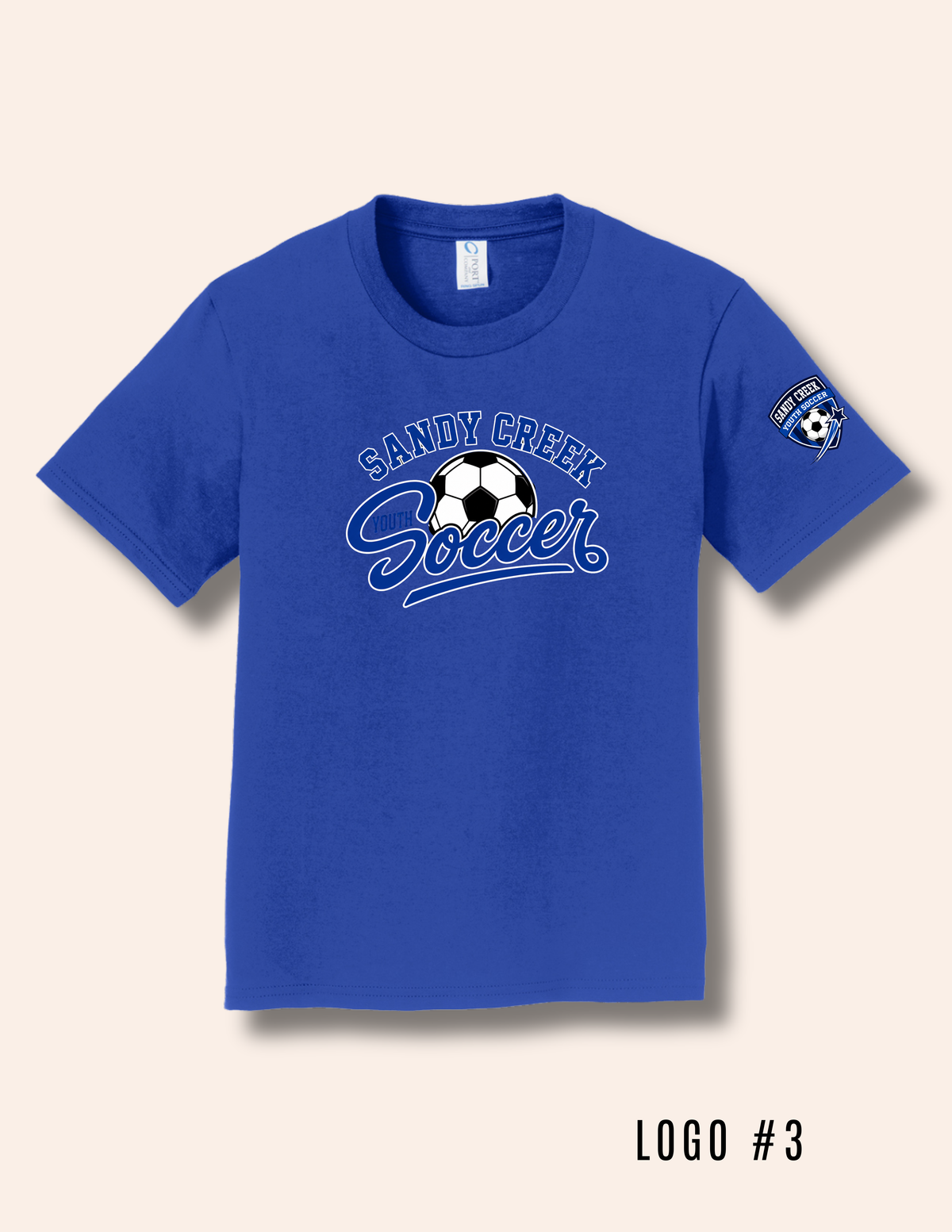Sandy Creek Youth Soccer Cotton Tee