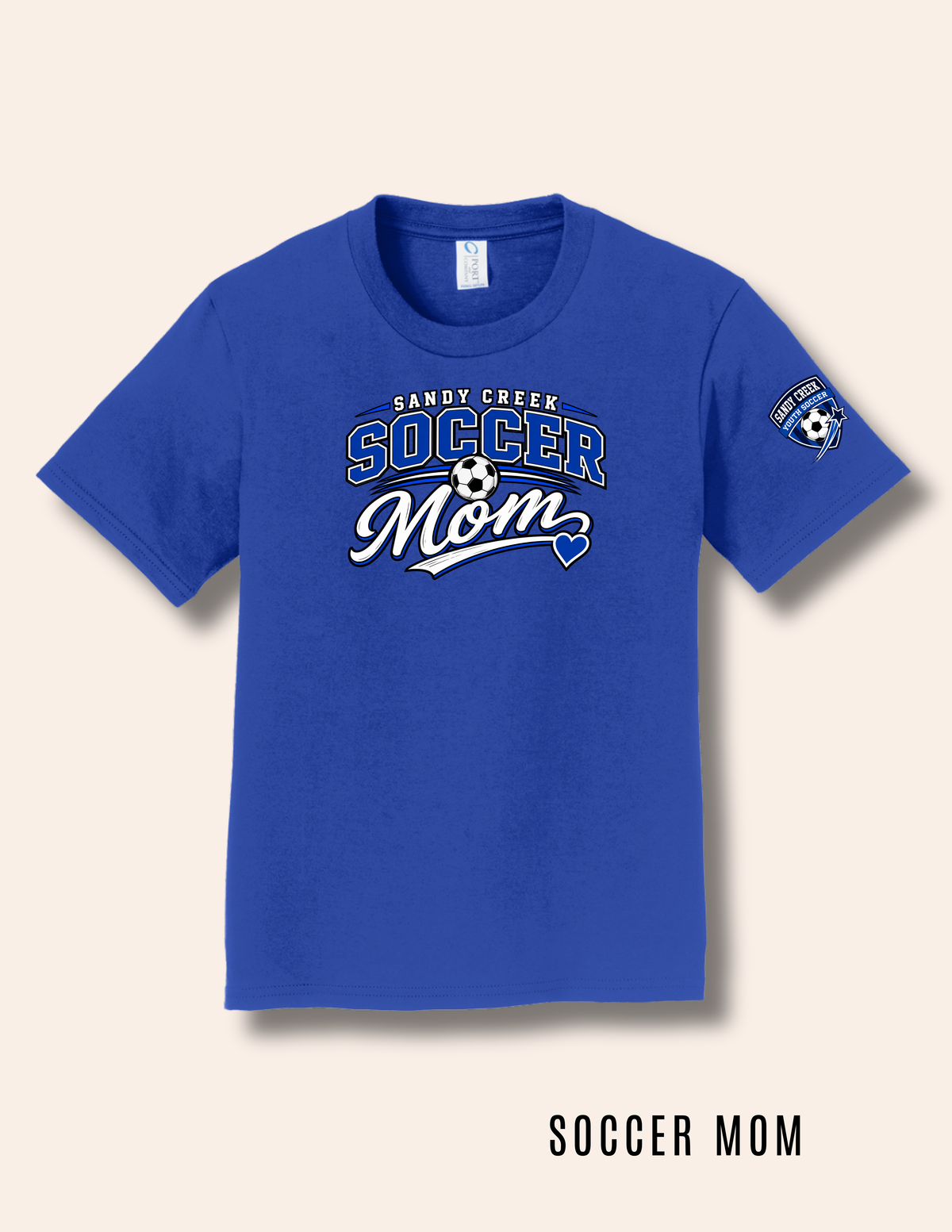 Sandy Creek Youth Soccer Cotton Tee