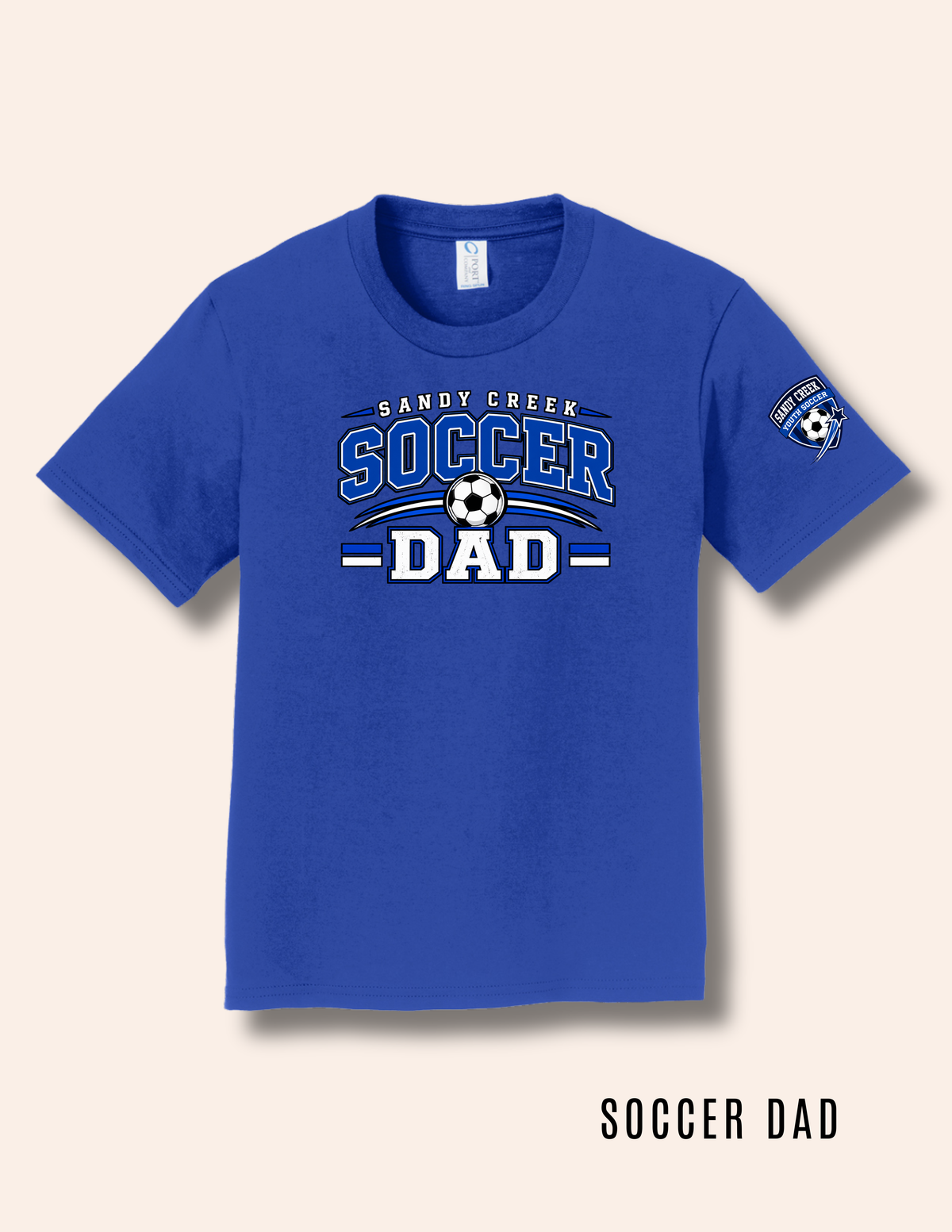 Sandy Creek Youth Soccer Cotton Tee