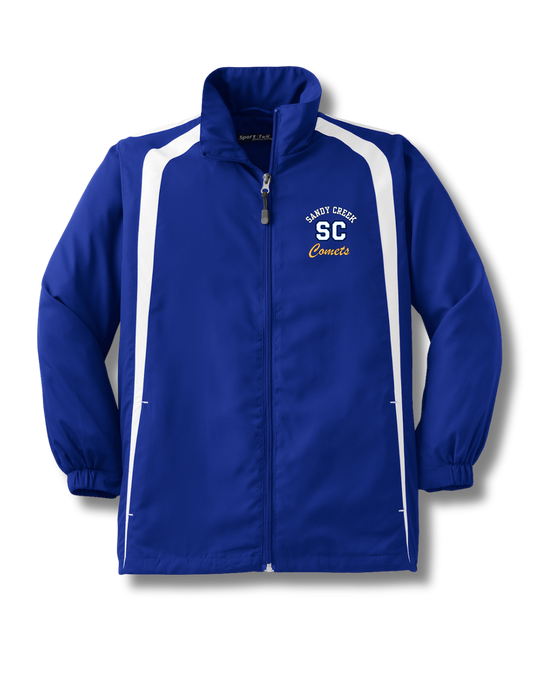 Sport-Tek® Youth Colorblock Raglan Jacket