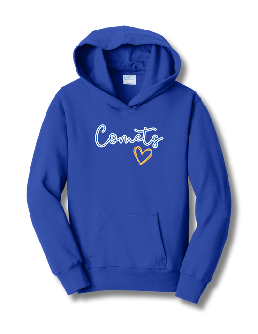 Port & Co™ Youth Fan Favorite™ Fleece Pullover Hooded Sweatshirt