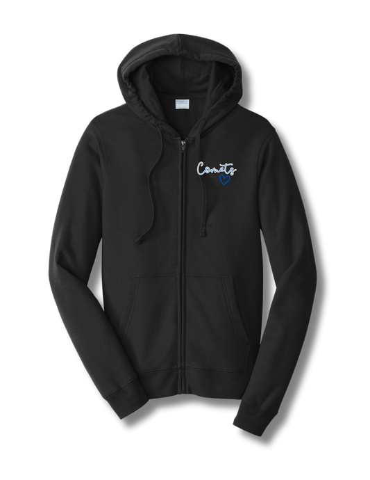 Port & Co™ Fan Favorite™ Fleece Full-Zip Hooded Sweatshirt