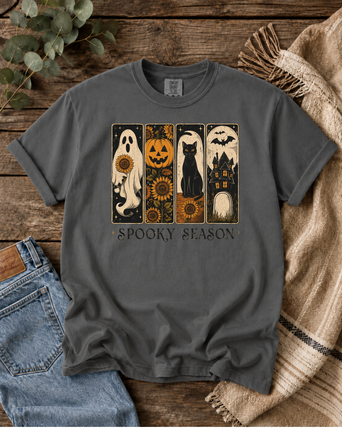 Vintage Spooky Panels