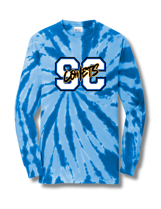 Port & Co™ Tie-Dye Long Sleeve Tee