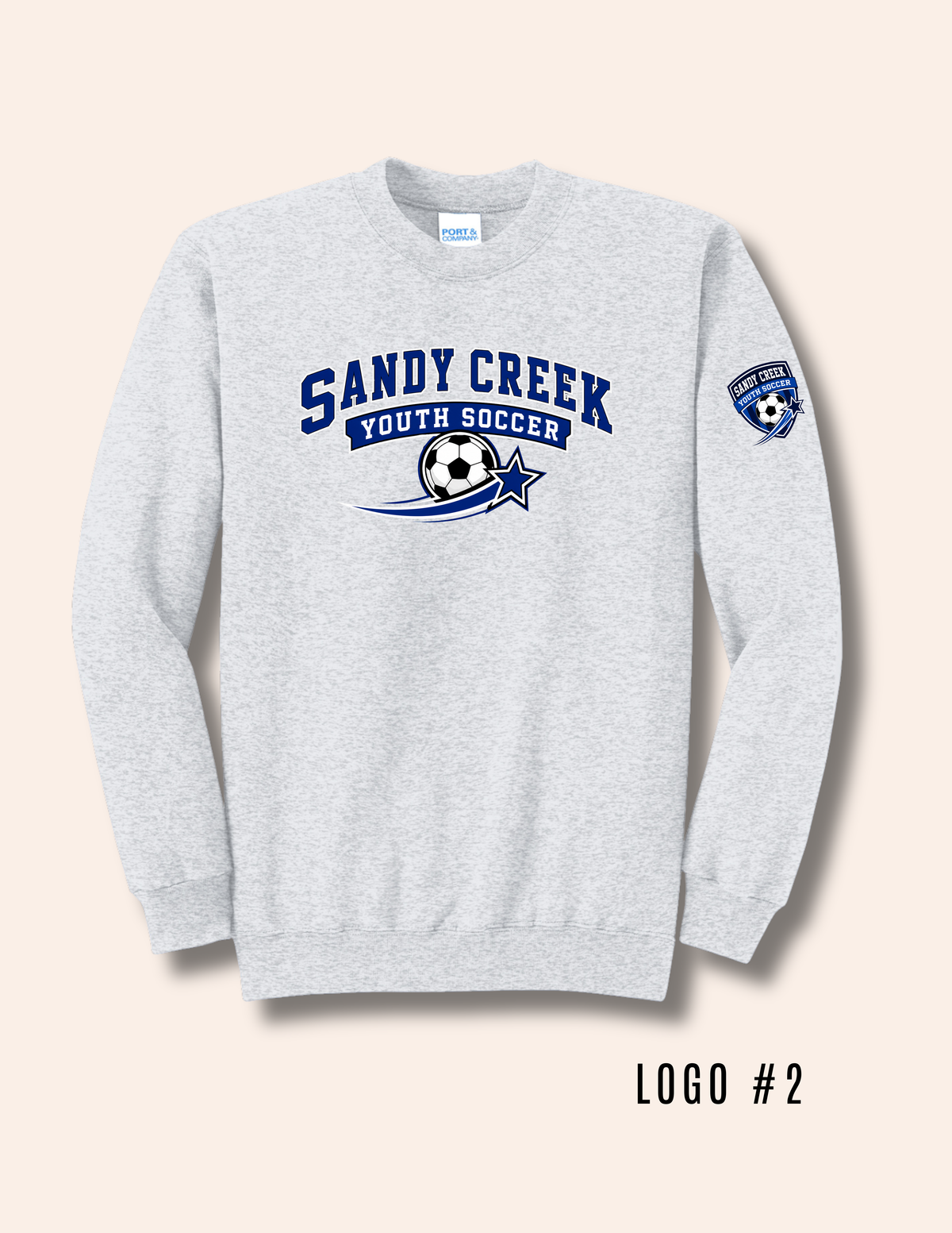 Sandy Creek Youth Soccer Crewneck Sweatshirt
