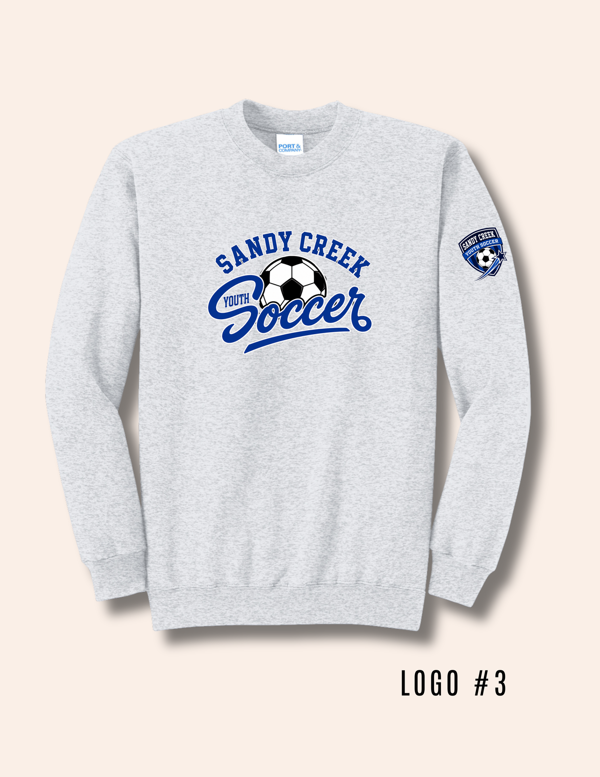 Sandy Creek Youth Soccer Crewneck Sweatshirt