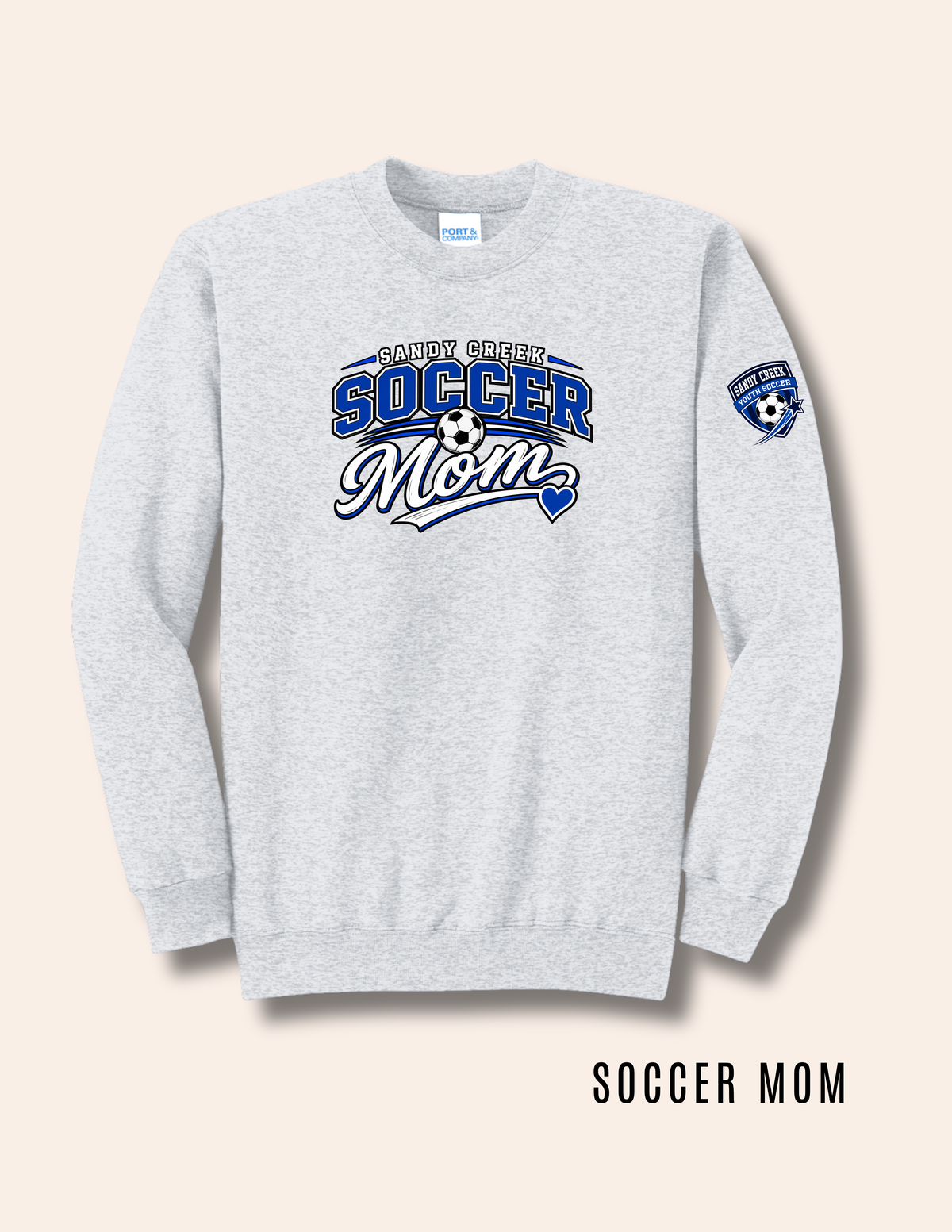 Sandy Creek Youth Soccer Crewneck Sweatshirt