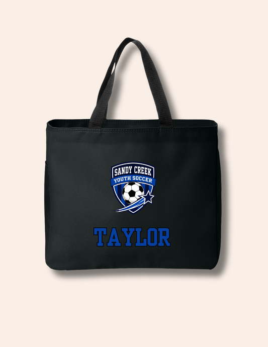Sandy Creek Youth Soccer Tote Bag